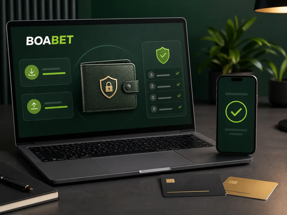 BoaBet biztonságos HUF befizetés és kifizetés laptopon és telefonon