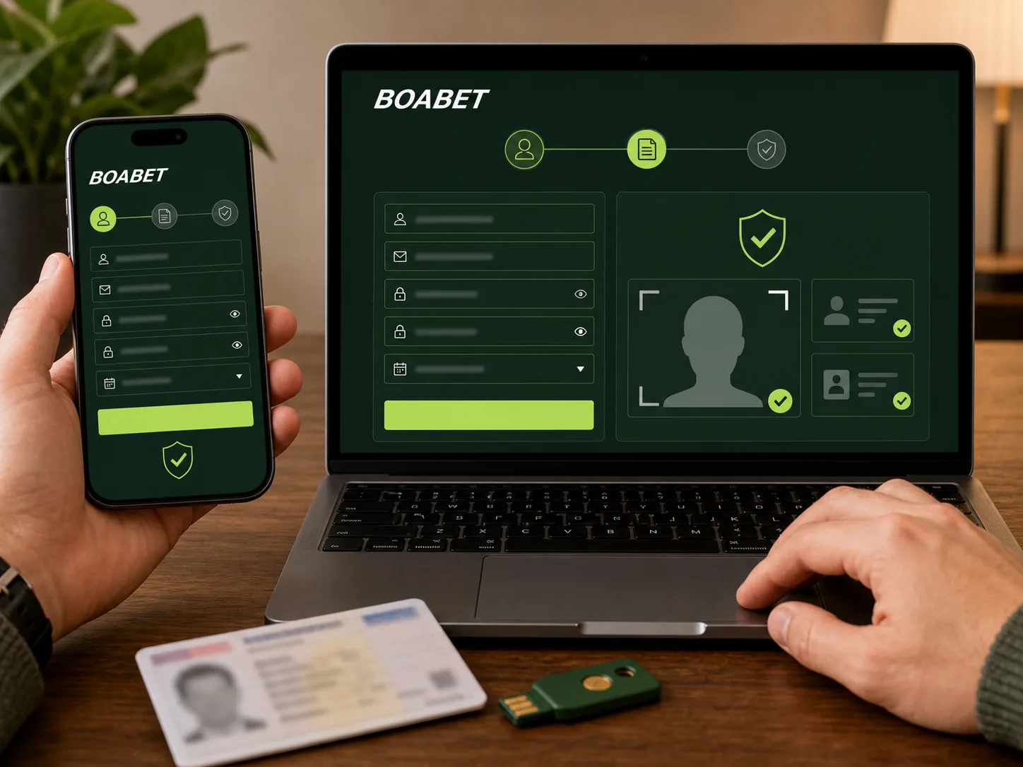 BoaBet regisztráció és biztonságos fiókellenőrzés mobilon és laptopon